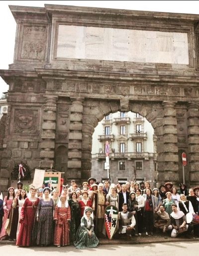 Corteo storico - Portami Leo in Art 2019 - Associazione Porta Romana Bella