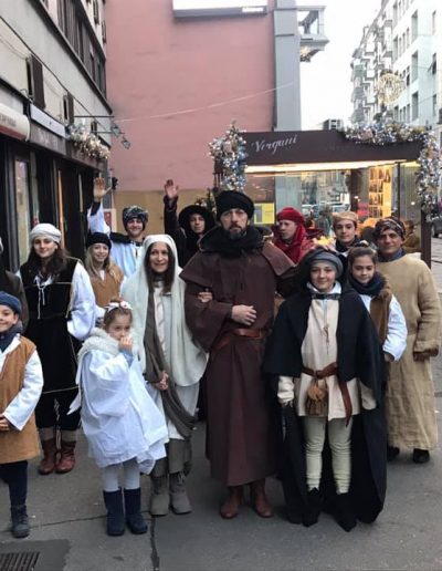 Presepe vivente natale 2018 | Associazione Porta Romana Bella - Milano
